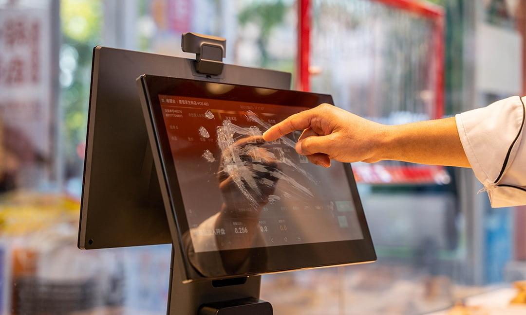 触摸一体收银机