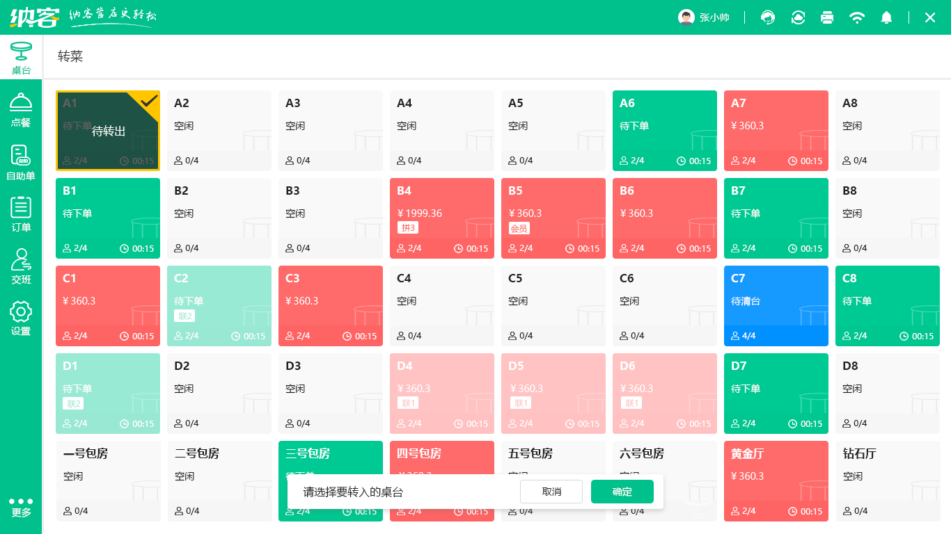 报餐小程序系统